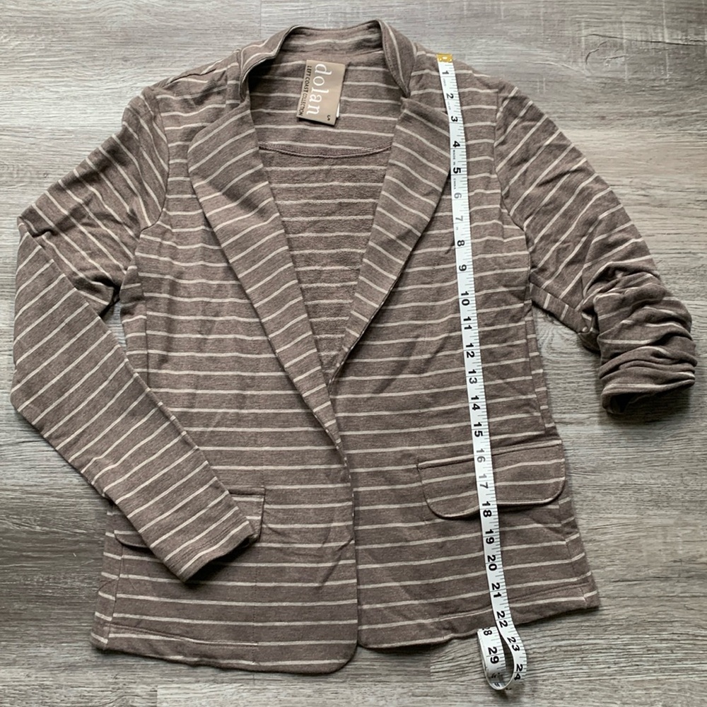 Anthropologie Dolan striped blazer Small